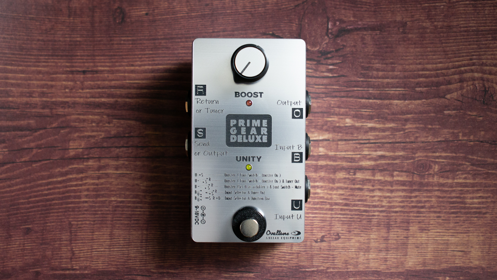 PRIME GEAR DELUXE – Ovaltone -handmade effect pedals-