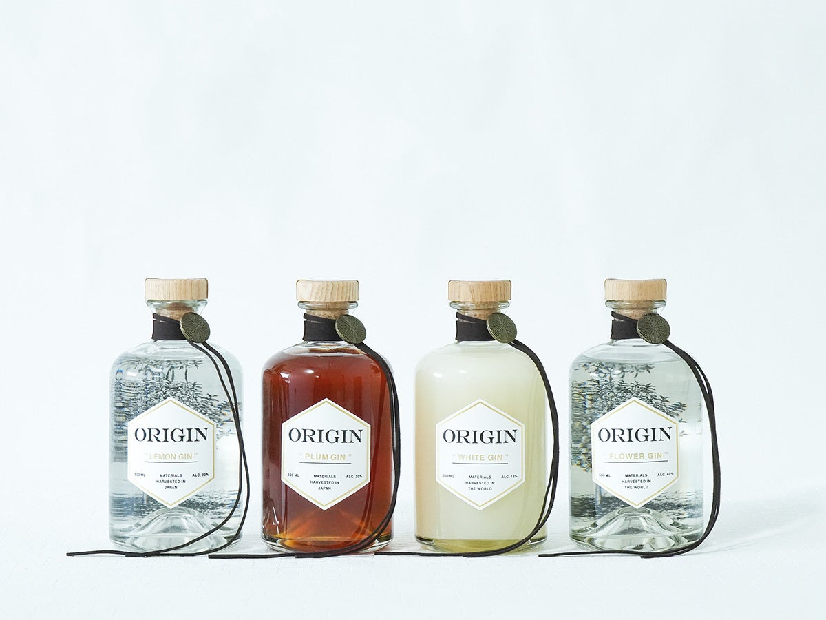 挑戦し続ける蔵、西酒造から4種の香りを贈る「ORIGIN ミニボトルセット