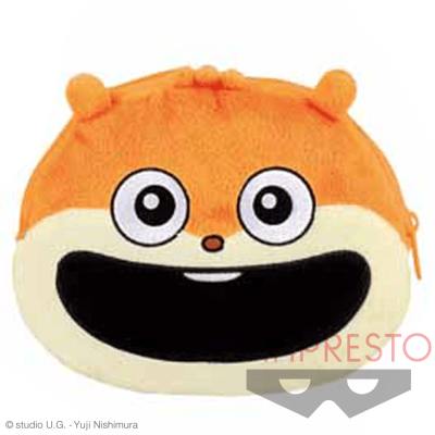B:こねずみ（笑顔）】にしむらゆうじ作品 バラエティぬいぐるみポーチ