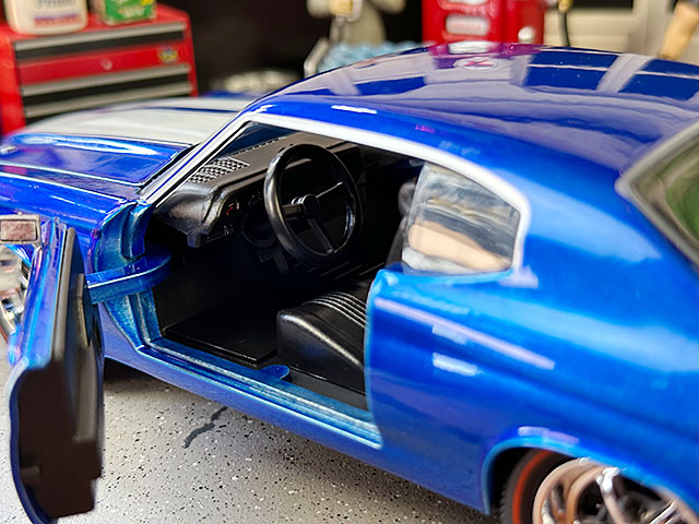 Jada 1970年 シボレー シェベルSS ダイキャストミニカー 1/24スケール