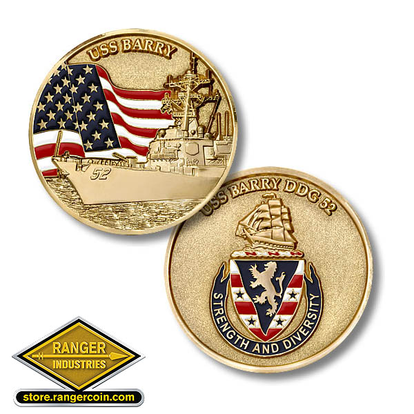 USS Barry (DDG-52) – Ranger Coin Store