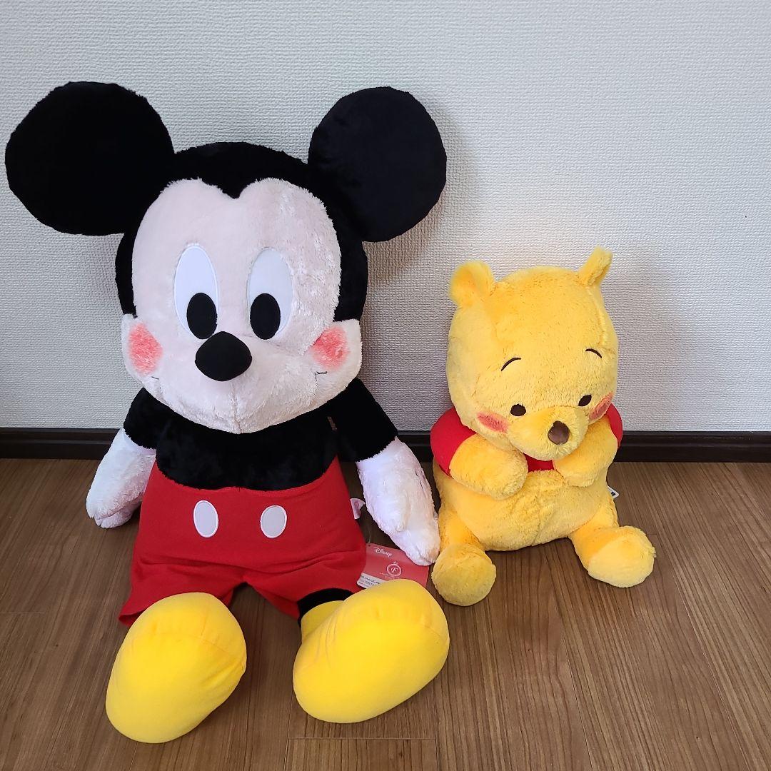 ミッキーマウスとプーさん ぬいぐるみセット Disneyland ミッキー ドナルド くまのプーさん ぬいぐるみセット
