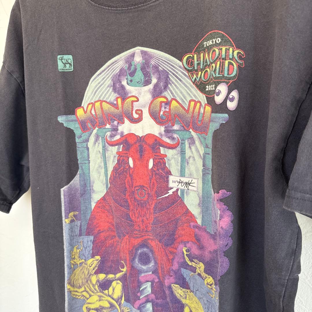 キングヌー CHAOTIC WORLD 2021 Tシャツ - メルカリ