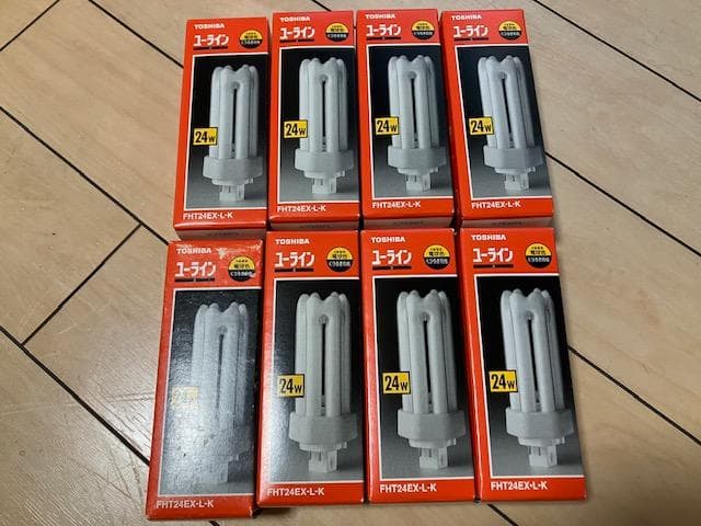 東芝コンパクト型蛍光ランプFHT24EX-L-K(8本) 商品詳細：FHT24EX-L-K | 商品情報検索（商品データベース） | 東芝