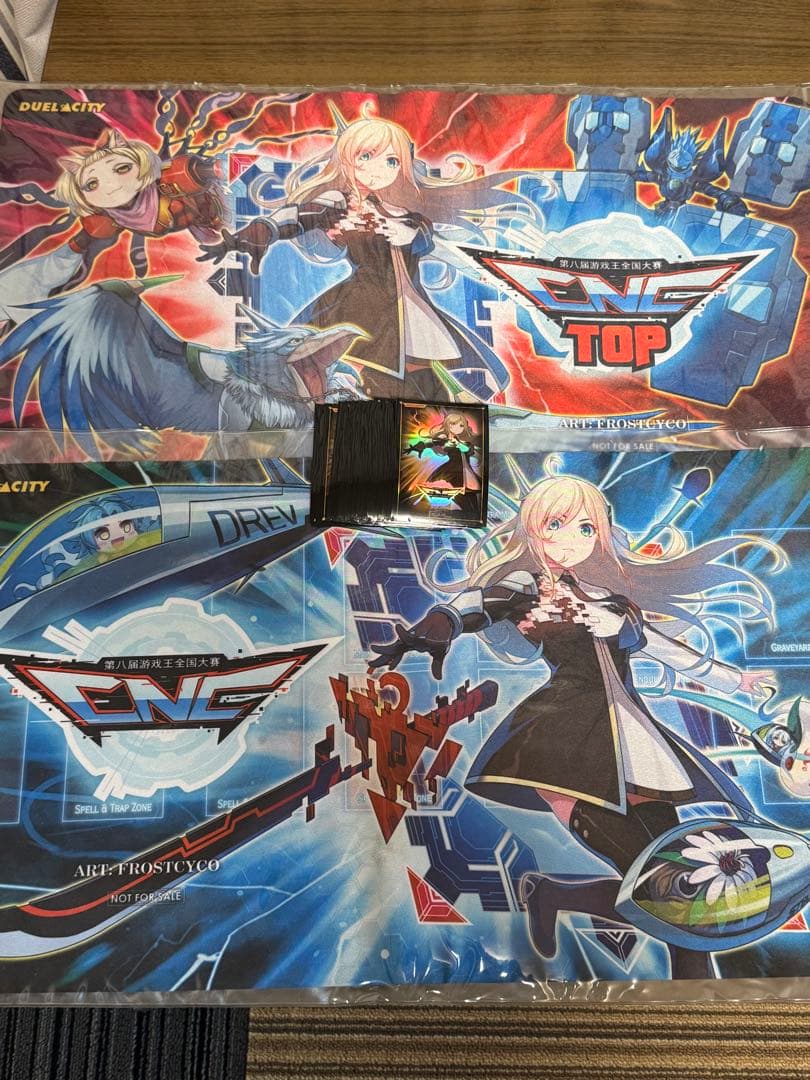 遊戯王 プレイマット 2種 スリーブ40枚 通販限定】ラバープレイマット ＆ スリーブセット Z/X -Zillions of