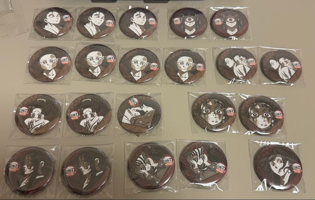 鬼滅の刃　ufotable 缶バッジ 21点 在庫品】劇場版「鬼滅の刃」無限城編 第1章 コラボカフェ 第四期