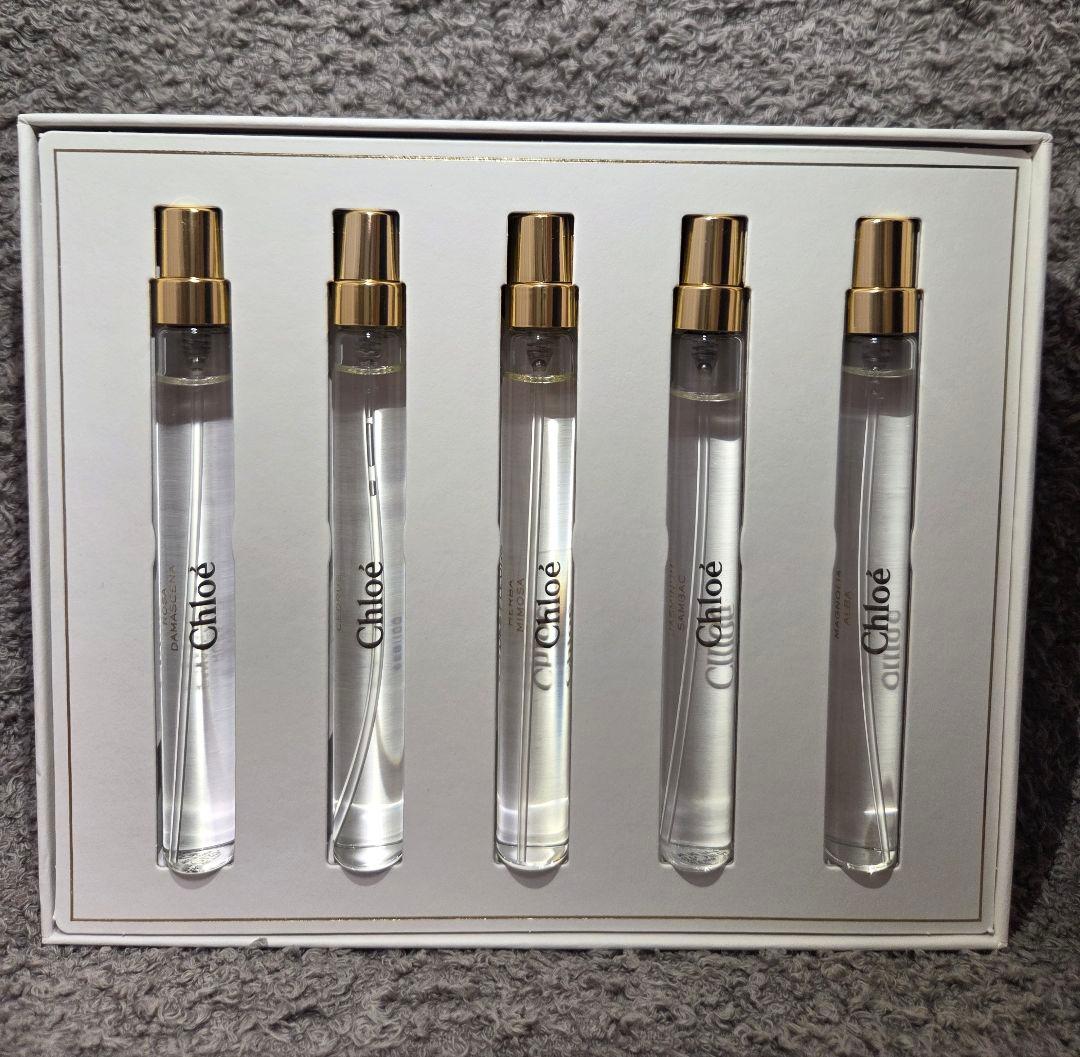 クロエ　アトリエ デフルール オーデパルファム　10ml 5種類セット 唯一無二のウッディフレグランス「クロエ アトリエ デ フルール シダー