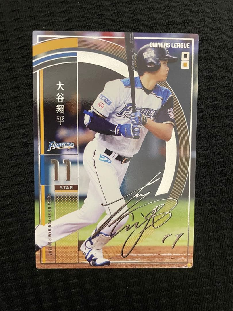 大谷翔平 プロ野球オーナーズリーグ　銀箔サイン Amazon.co.jp: 大谷翔平 銀箔サインカード オーナーズリーグ2015