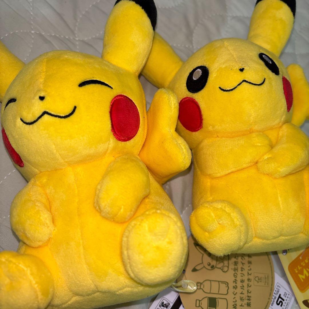 ポケモン my pikachu ピカチュウ ぬいぐるみ 2体セット - メルカリ