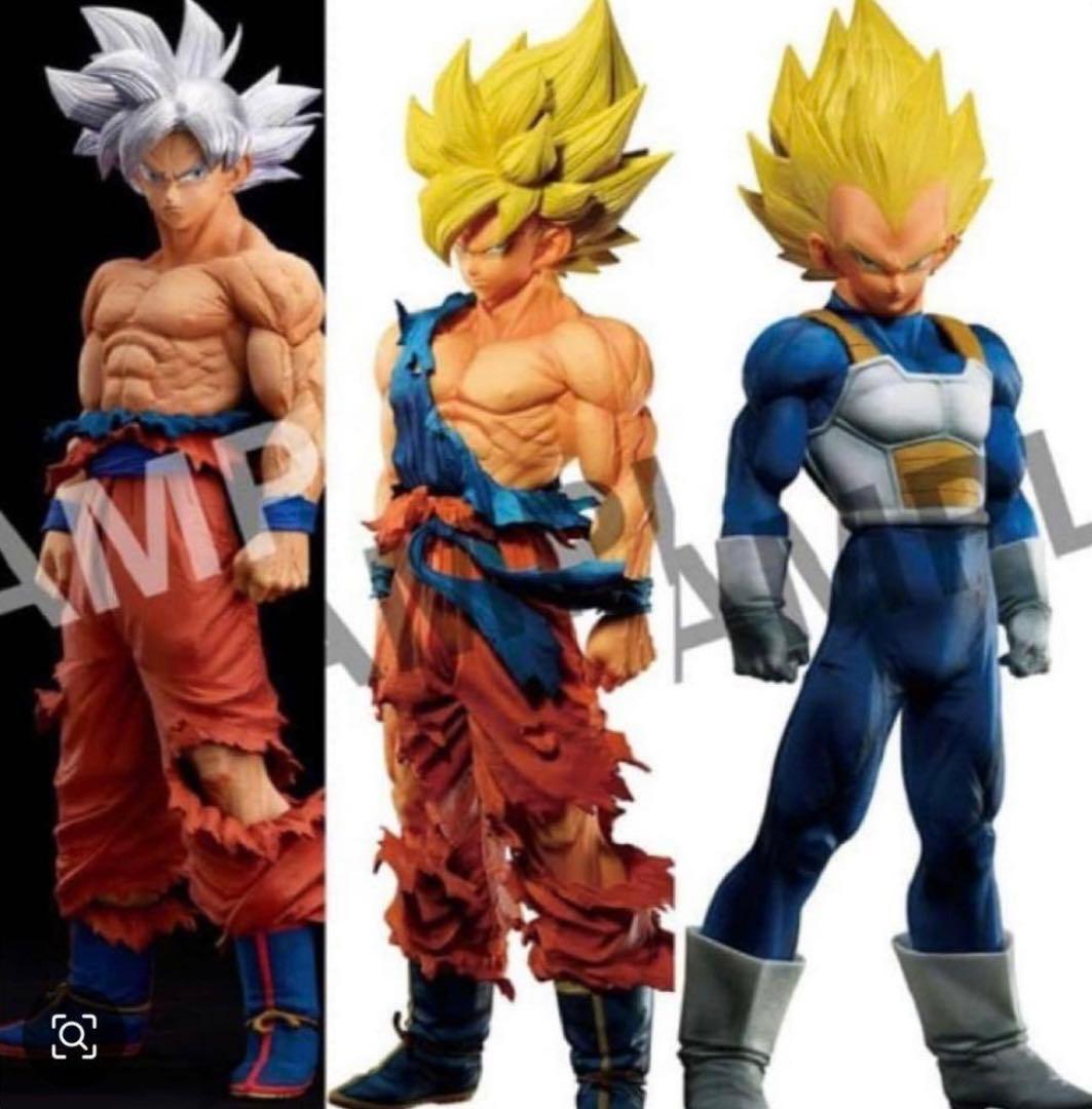 ドラゴンボール超　孫悟空　ベジータ　ゲンキダマツリ　SMSP フィギュア　3点 即発送 新品 ゲンキダマツリ smsp 孫悟空 ベジータ フィギュア 3種
