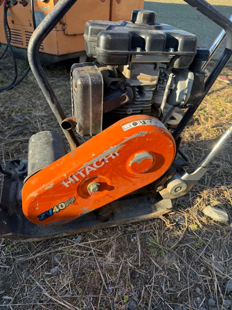 日立建機　HITACHI プレートコンパクター　ZV40PF ZV40PFLプレートコンパクタを発売 - 日立建機