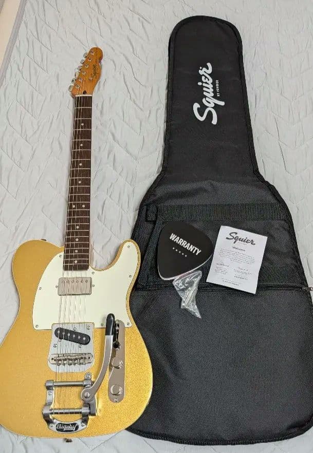 ギター Squier Classic Vibe Custom Telecaster SH Squier Classic Vibe Custom Telecaster SH with Bigsby Parchment