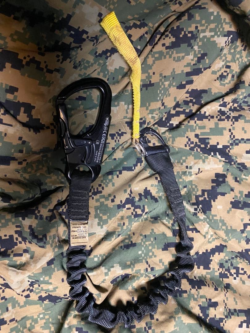 Yates セーフティーランヤード　セイフティランヤード　実物 SHEKKIN GEARS YATESタイプ セーフティランヤード │ ミリタリー