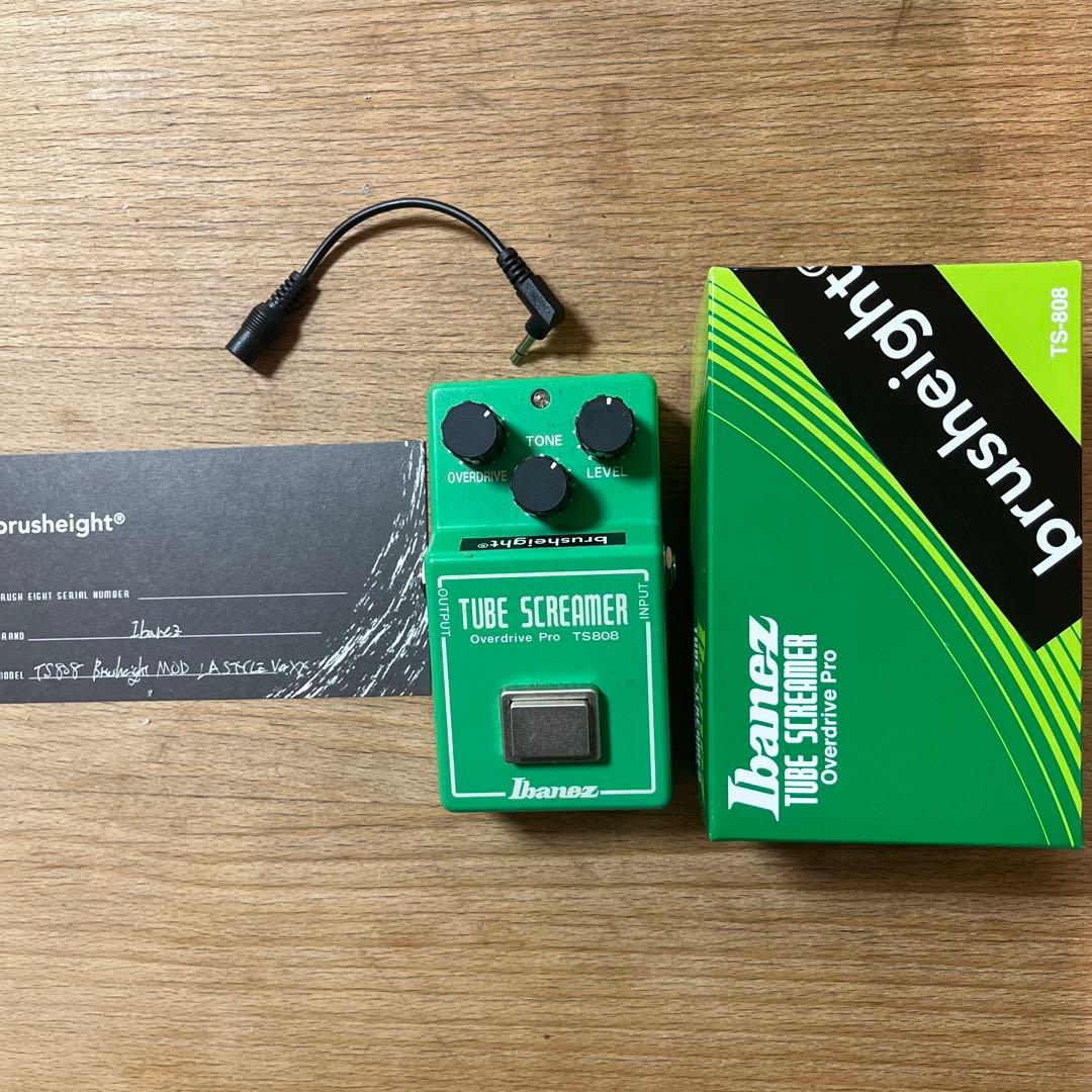 ギター TS808 Brusheight MOD LASTYLE Ver.XX Ibanez Tube Scremer TS808 ”MOD