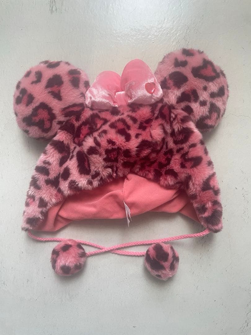 ディズニー ファンキャップ ヒョウ柄 平成スタイルのヒョウ柄ファンキャップが東京ディズニーリゾートで新