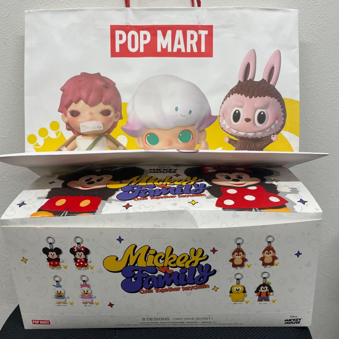 【正規品】POP MART Mickey Family ミッキーファミリー　6個 楽天市場】【正規品 ・ ミッキーファミリー・ばら売り】POPMART