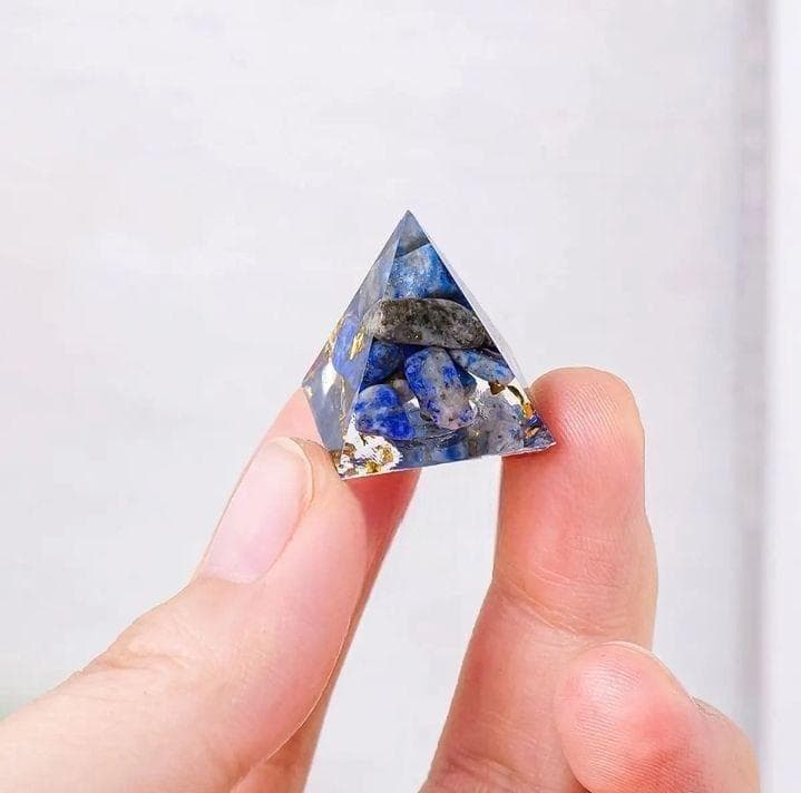 オルゴナイト ピラミッド ラピスラズリ orgonite パワーストーン 浄化