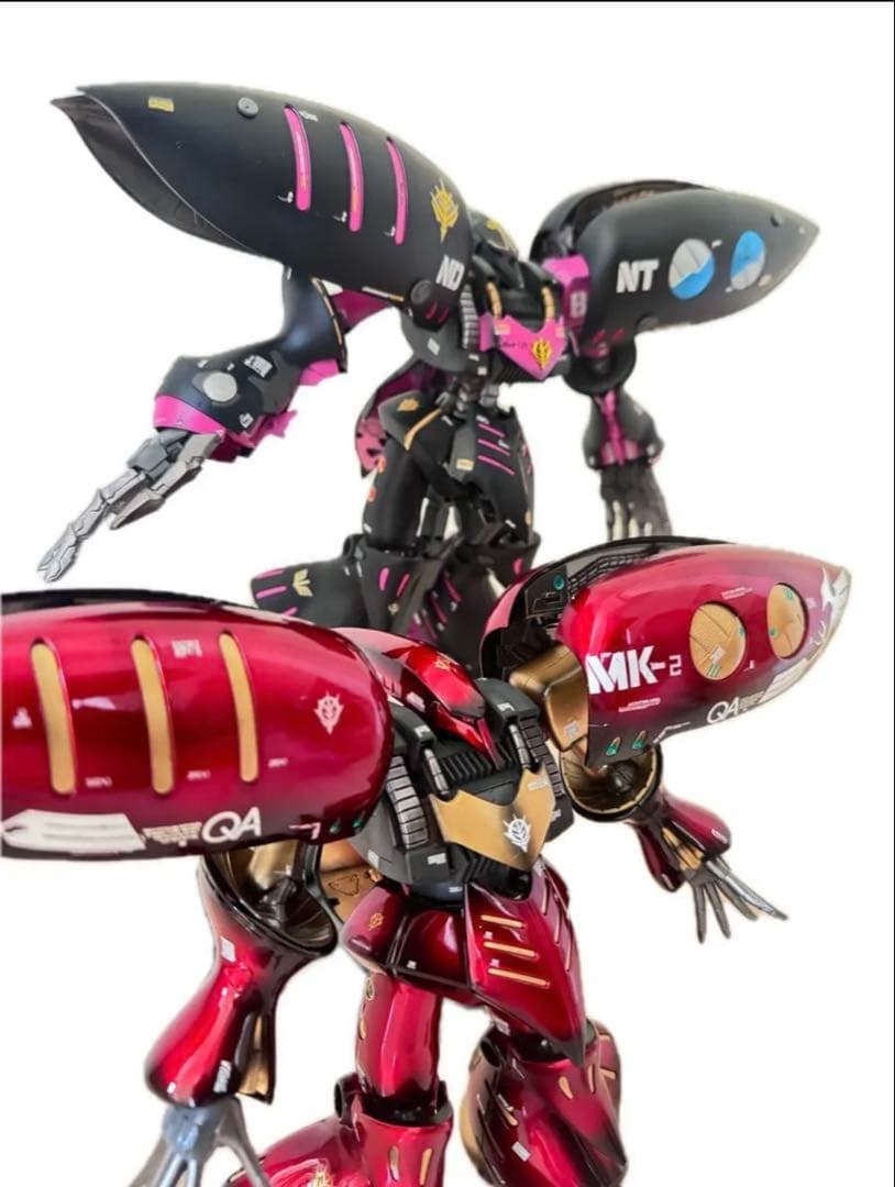MG キュベレイ　プル&プルツー　改修塗装完成品 MG キュベレイMK-Ⅱ プルツー専用機｜りぢちょう代理さんのガンプラ