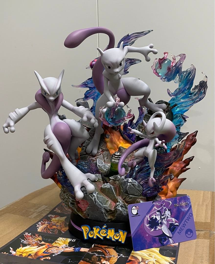 ミュウツーガレージキットスタチュー1/8サイズ Amazon.co.jp: ポケカ ミュウツー ガレージキット ガレキ スタチュー⑩
