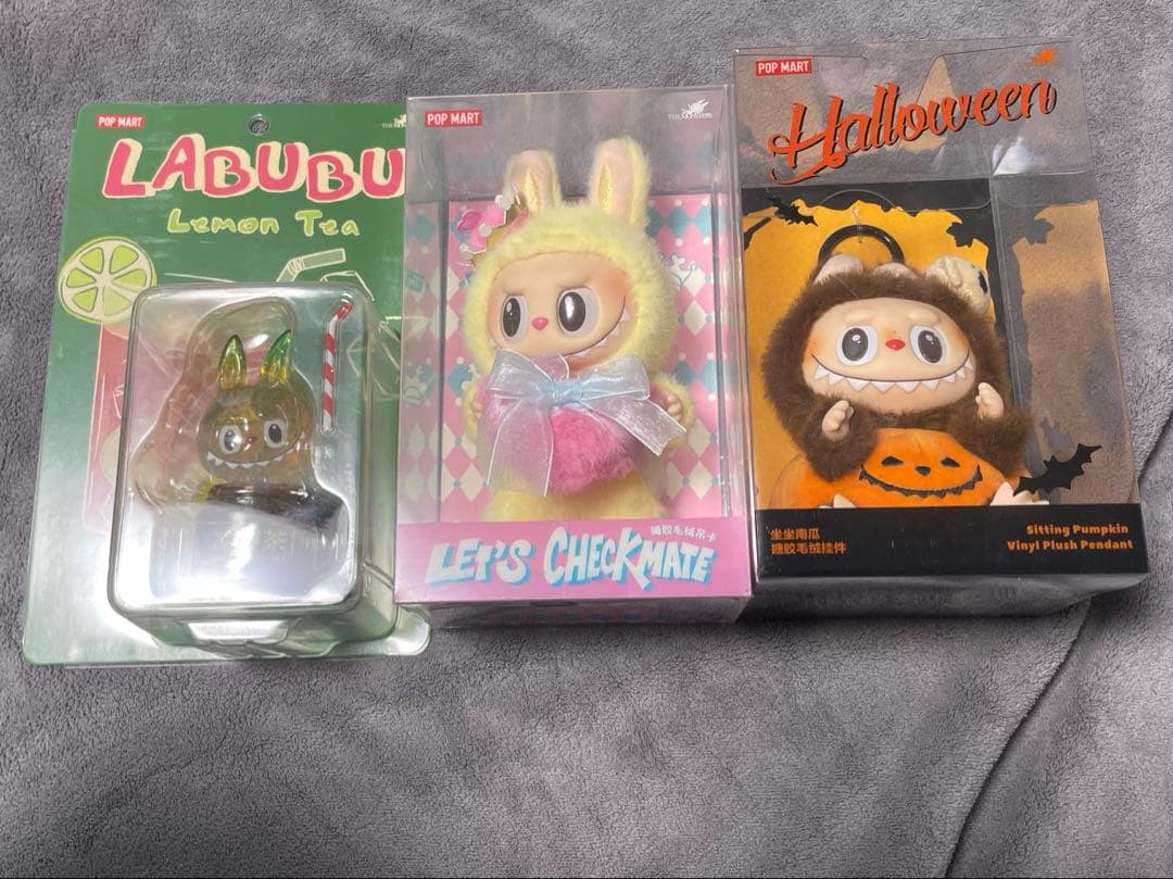 【未開封】ラブブ 3点セット 正規品・新品未開封】ラブブ ポップマート 3ピース POP MART THE