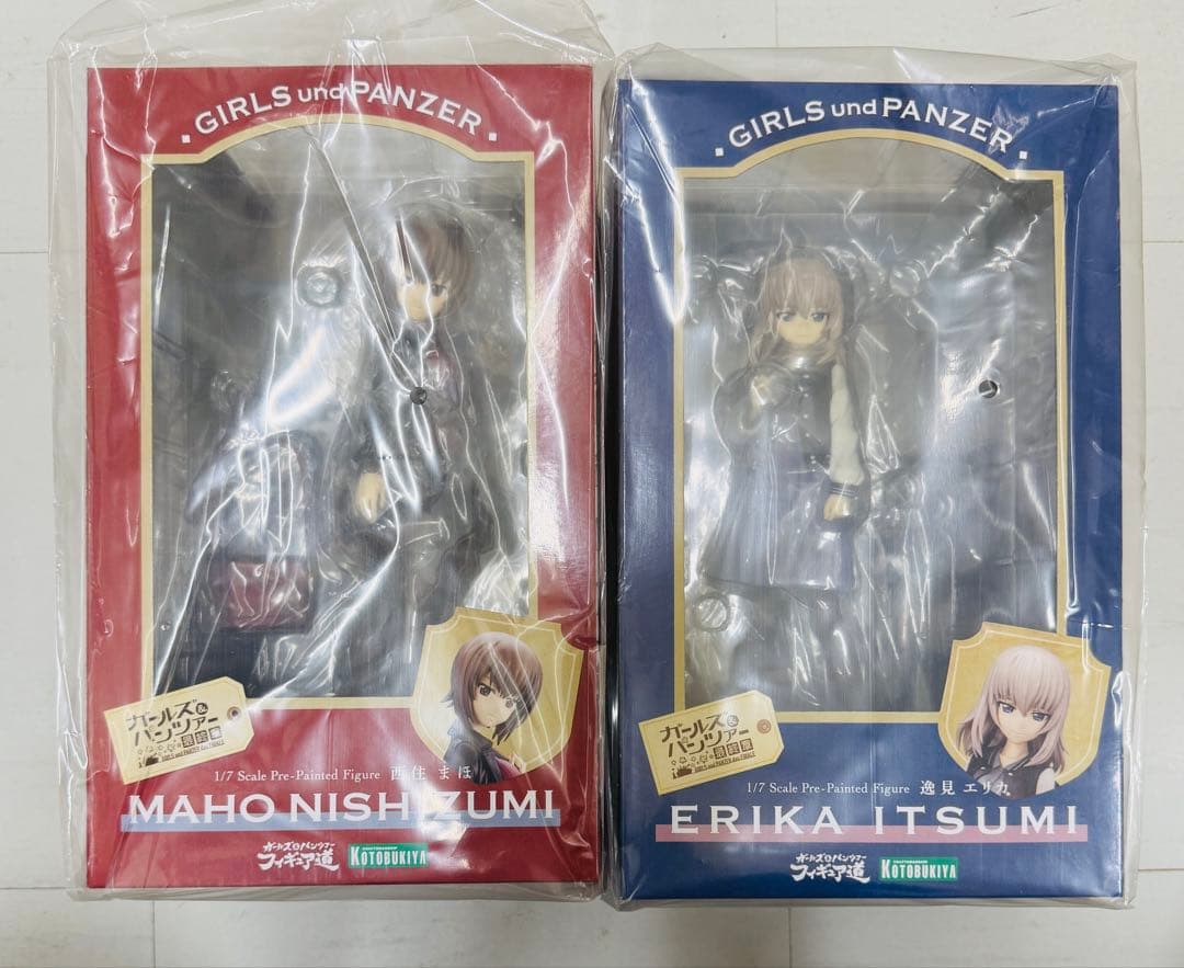 新品 同時購入特典付き フィギュア道 西住まほ・逸見エリカ ガールズ＆パンツァー ガールズ&パンツァー フィギュア道 西住まほ＆逸見エリカ【2018年10月