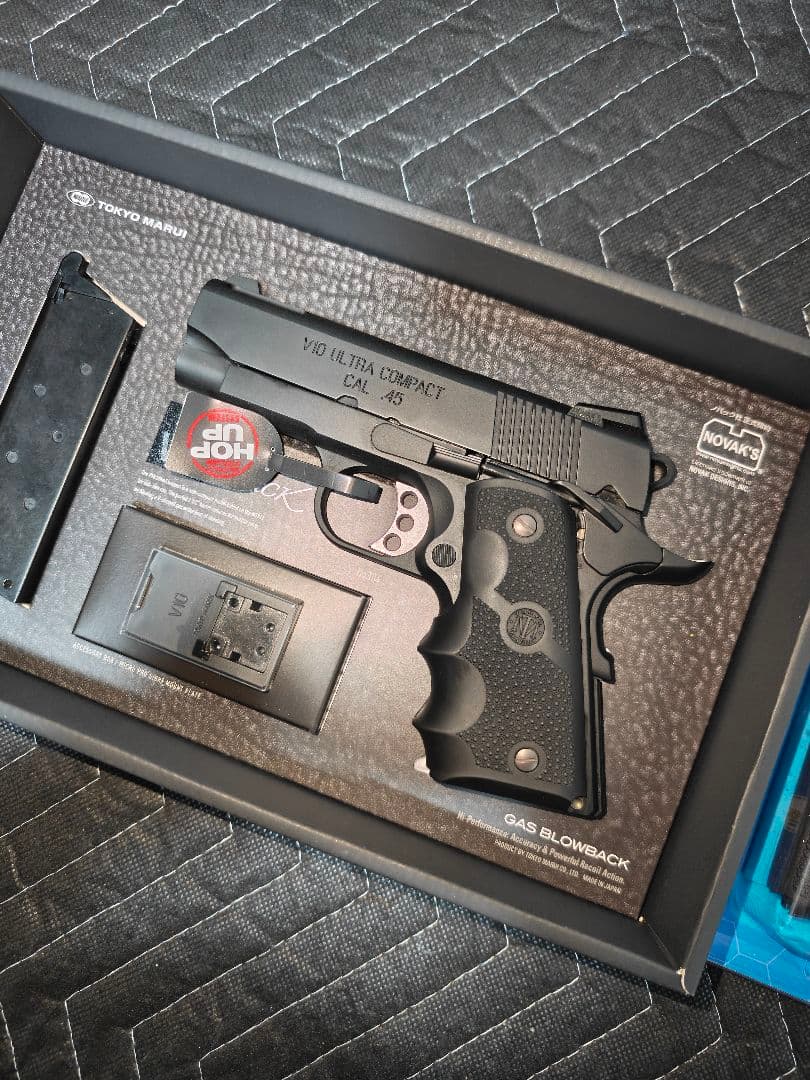 Tokyo Marui V10 Ultra Compact カスタム品 V10 ウルトラコンパクト リアル刻印カスタム 東京マルイガスガン