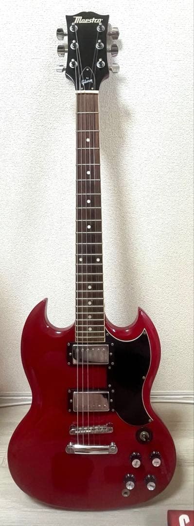 Maestro by Gibson SGスタイル エレキギター Gibson SG 61 Standard Maestro VC – United States