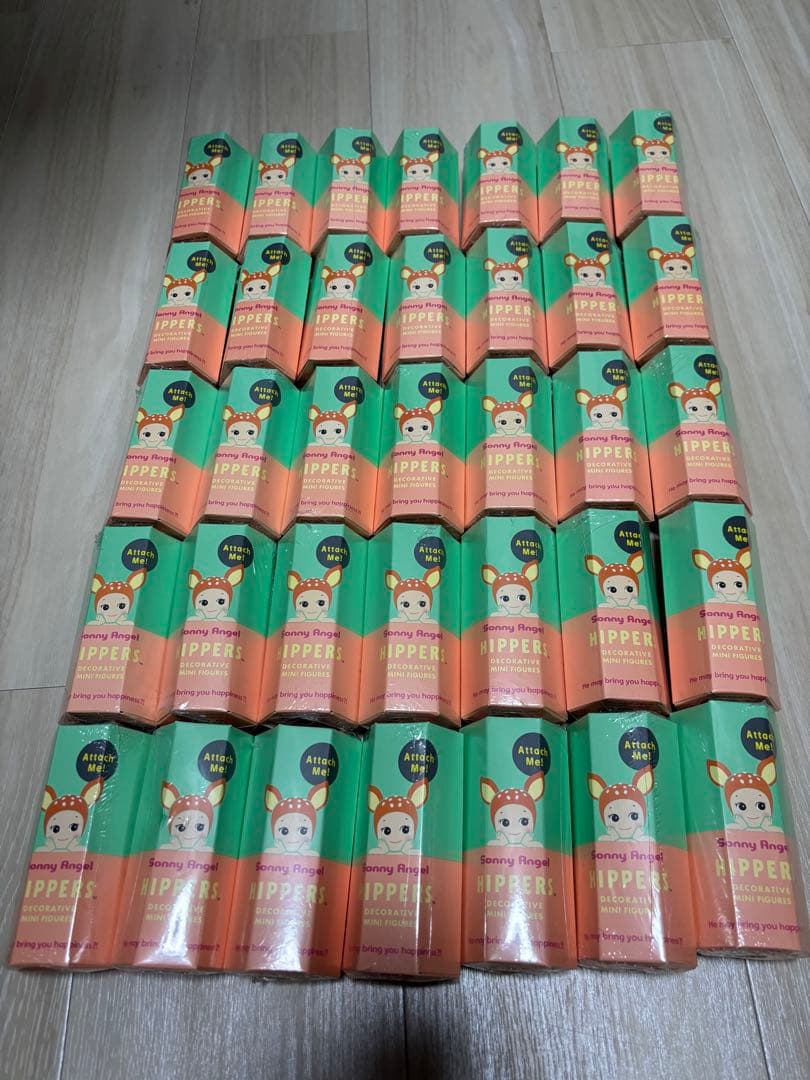 Sonny Angel HIPPERS ソニーエンジェルヒッパーズ　35個セット あなたの身の回りの物をデコレーションするフィギュア、『Sonny Angel