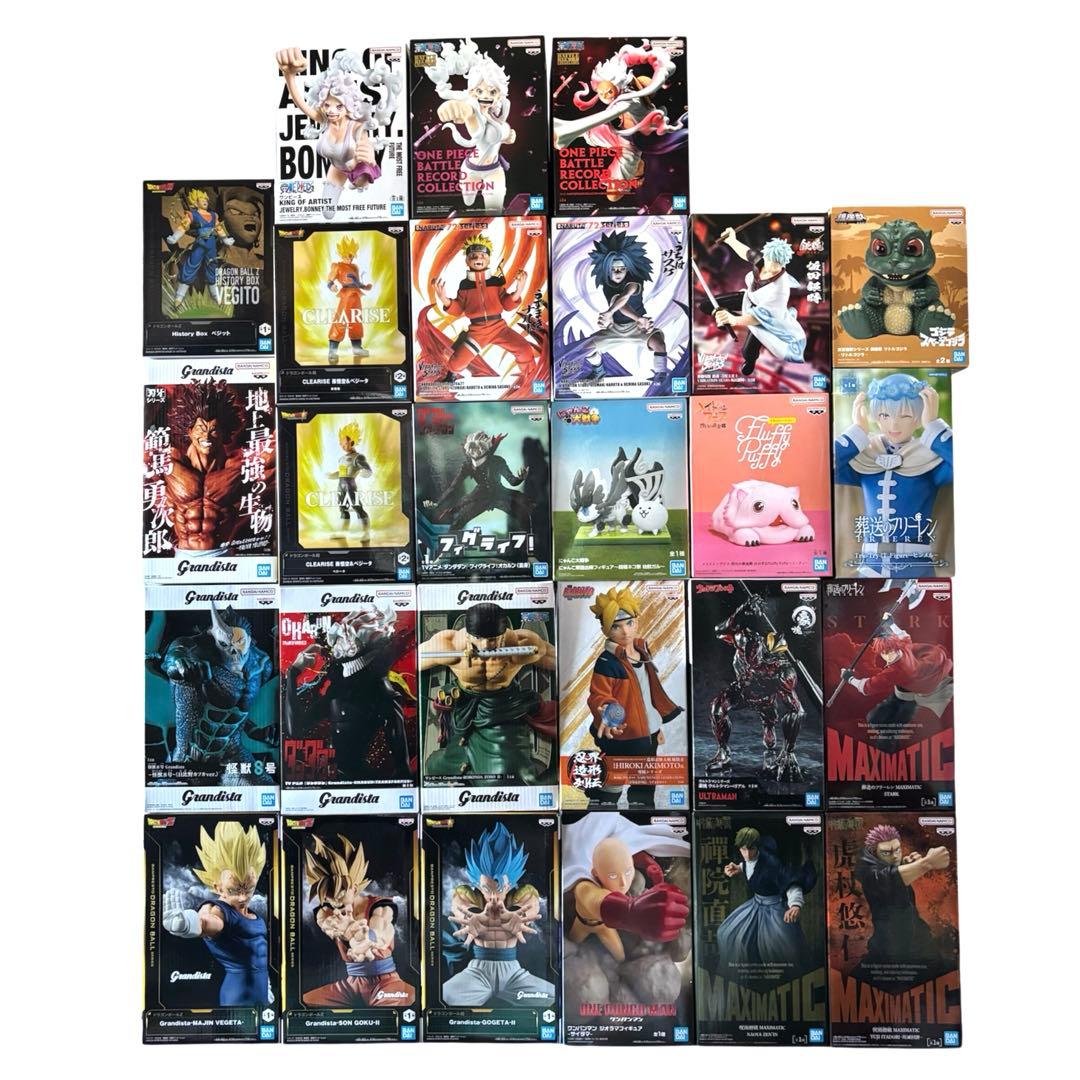 最新プライズフィギュア　27点セット　まとめ売り 最新プライズフィギュアまとめ売り27点ONEPIECE 呪術廻戦 ブリーチetc