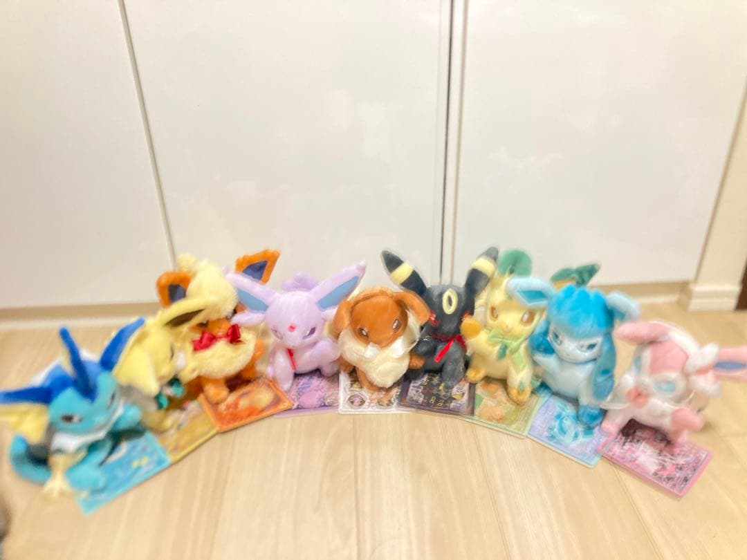 ポケモン イーブイコレクション　2025 ぬいぐるみ 9種セット イーブイたちが勢ぞろいの「Eevee Collection」がポケモンセンターに