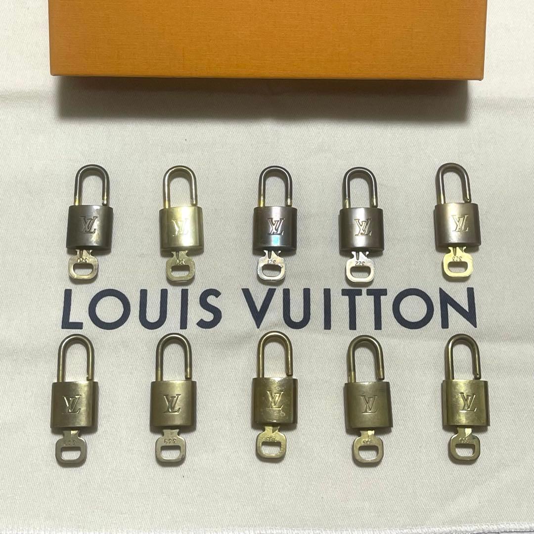 ルイヴィトン　カデナ　パドロック　南京錠　キー　鍵　10個セット　まとめ売り