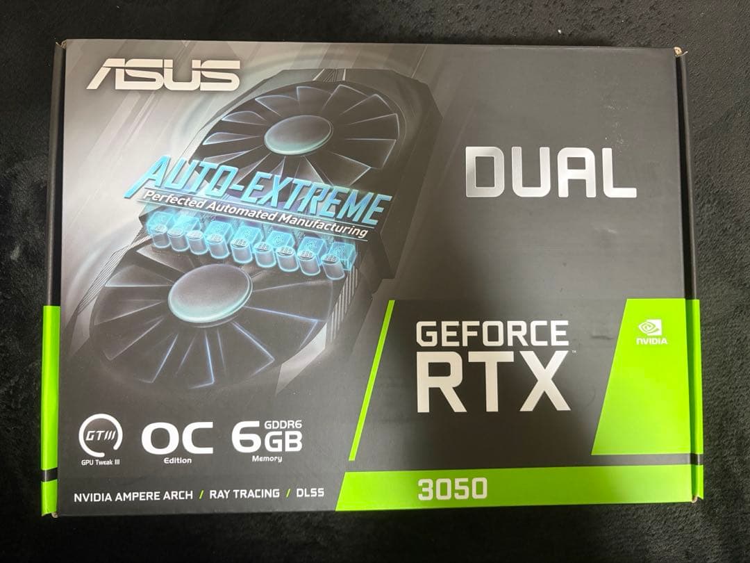 K*i様 ASUS GeForce RTX 3050 6GB OC