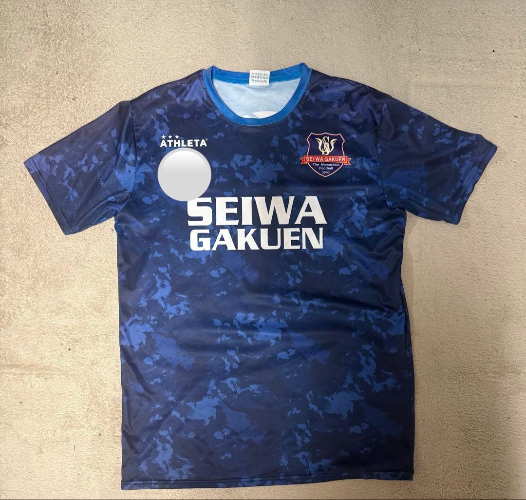 限定価格　聖和学園　紺　半袖　L