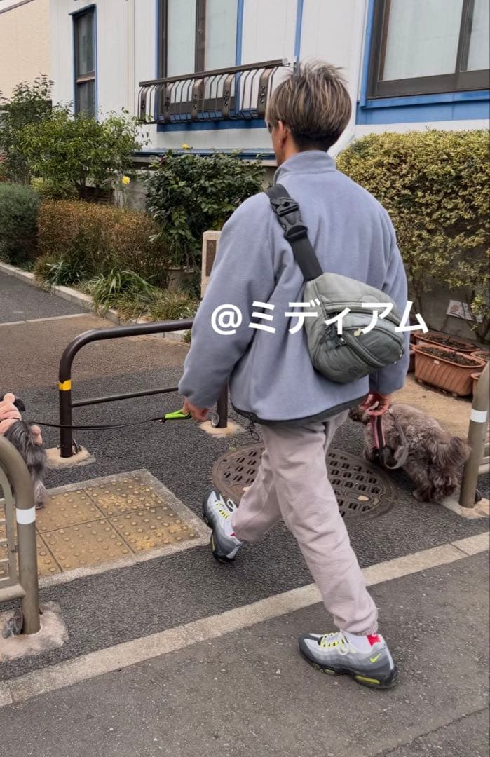 US Customized Quilted Body Bag キムタク着用