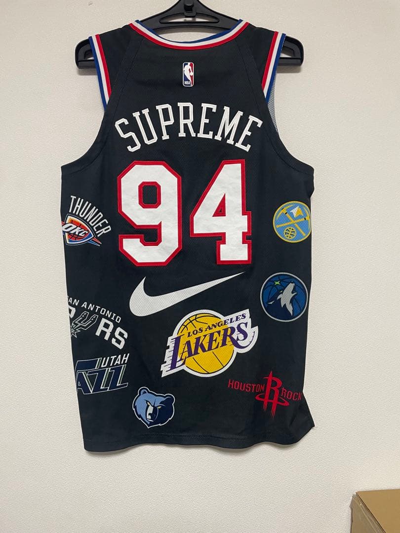Supreme NBA NIKE コラボ　ゲームシャツ　バスケタンクトップ
