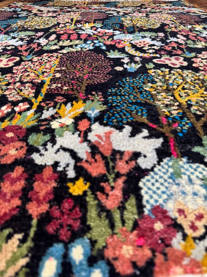 ペルシャ 手織り ラグ ( Tree of Life )