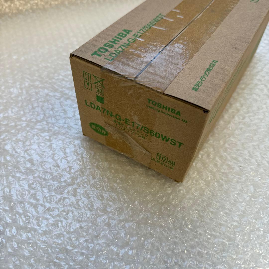180個　TOSHIBA新品未開封　LDA7N-G-E17/S/60WST
