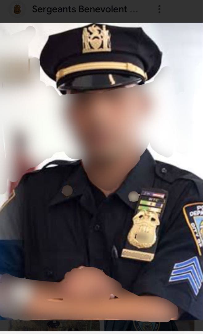 【希少】NYPD /SARGEANT/徽章/帽章 /ホルダー・おまけ付き