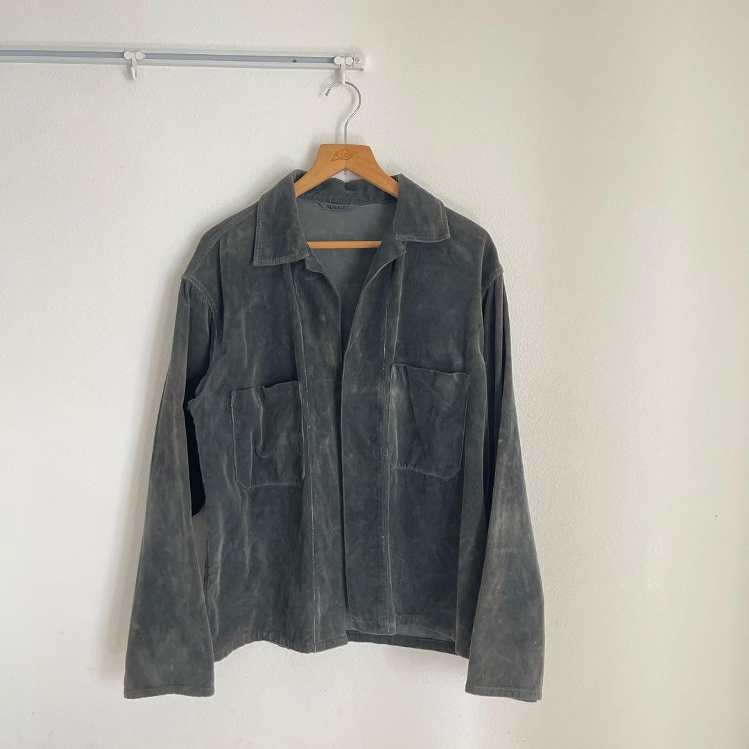 ジャケット・アウター AURALEE WASHED CORDUROY SHIRTS JACKET 5