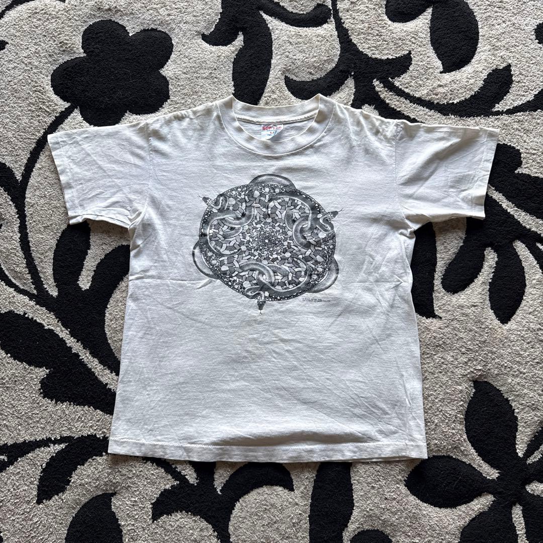 x*x様 M.C.エッシャー 蛇 スネーク SOF TEE