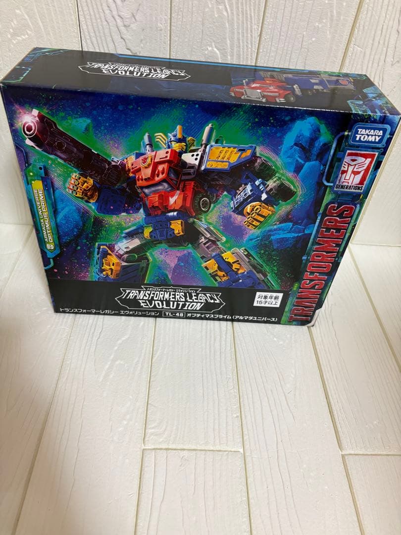 ♦︎【未開封】TL-48 オプティマスプライム 箱ダメ有 アルマダ レガシー