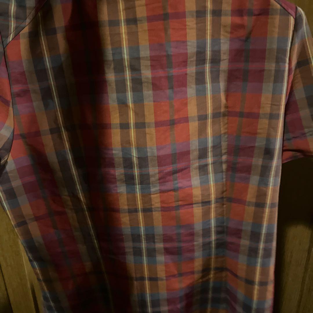 ヴィヴィアン　チェック　リボンシャツ