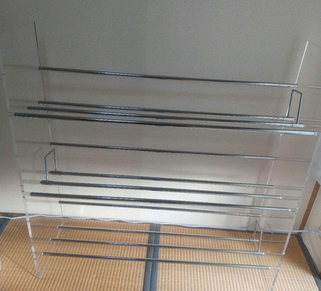 ルミエル クリアブックシェルフ 幅102cm 完成品