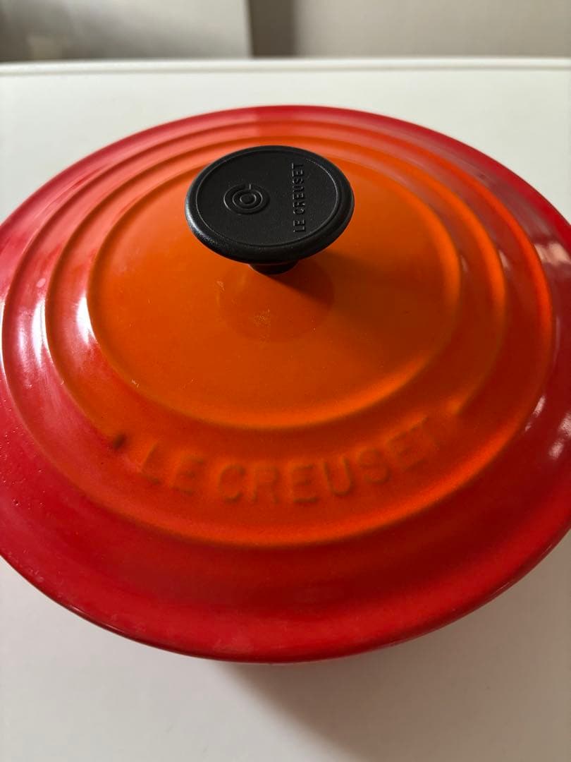 LE CREUSET オレンジ ホーロー鍋 20cm