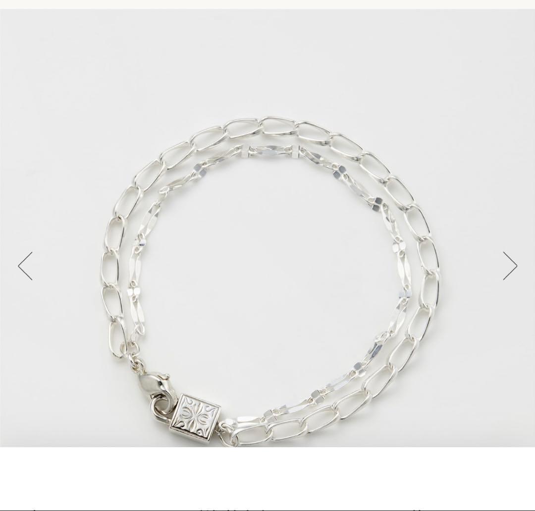 agete　シルバー　ブレスレット