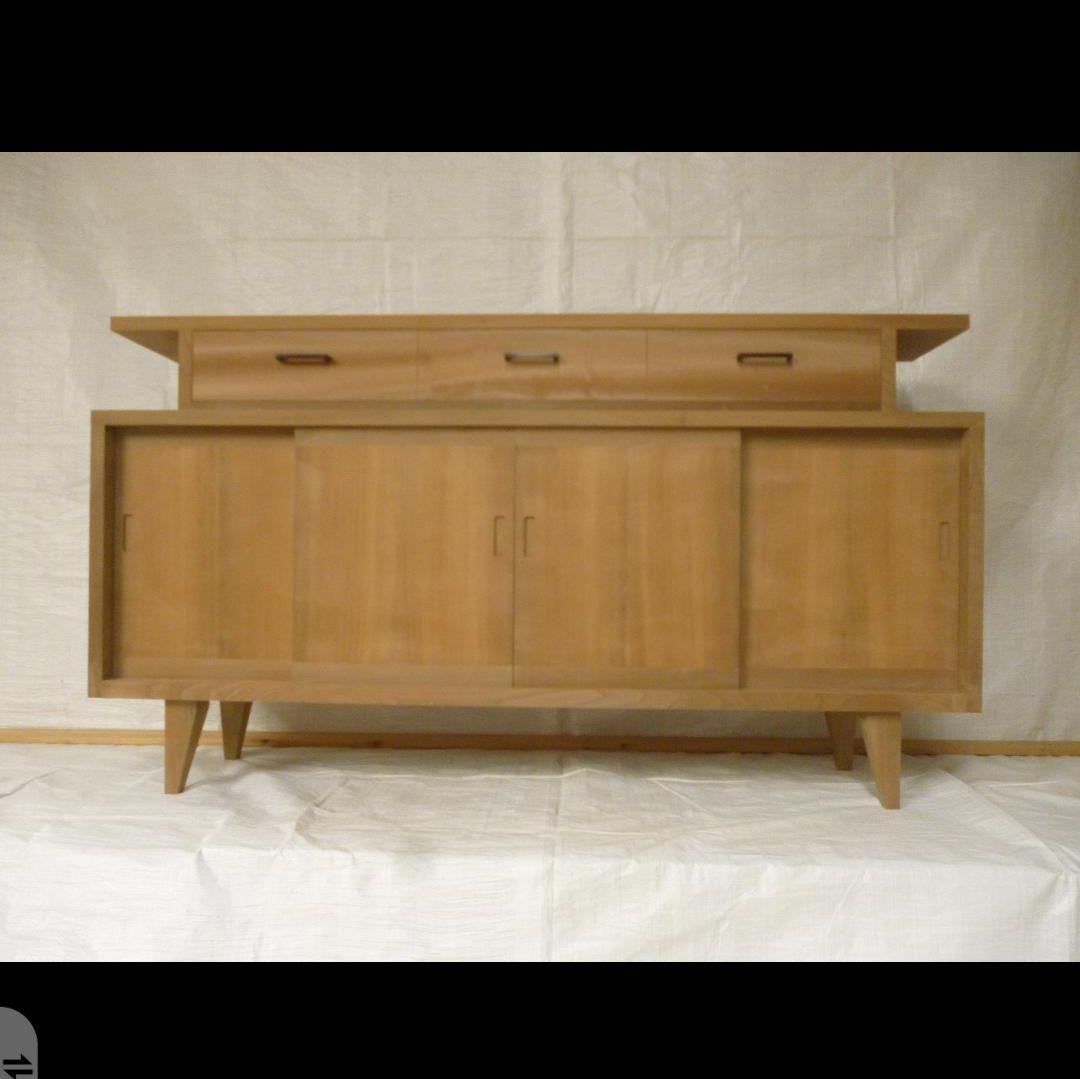 神代桂　カツラ　埋もれ木　チェスト　銘木　無垢材番号4