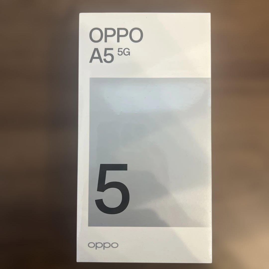 【新品未開封】OPPO A5 5G OPG06 ホワイト128GB