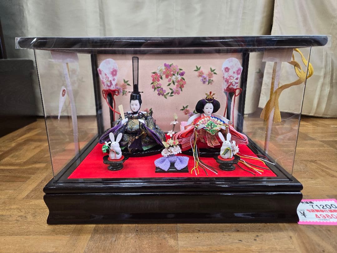 【展示品限り】雛人形　ケース飾り　※閉店セール　K21