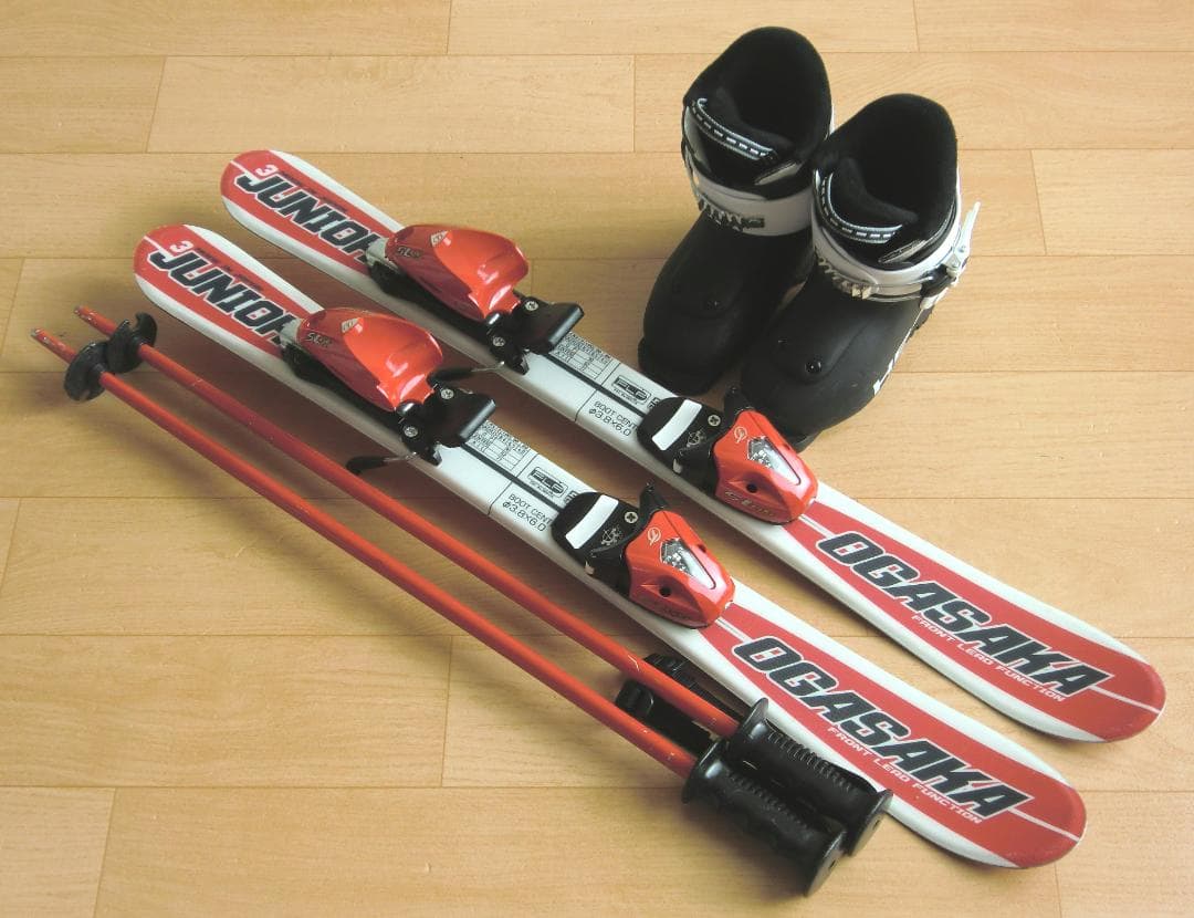 ■■12月・1月限定■送料無料■オガサカ■子供用スキーセット■80/16.5■■