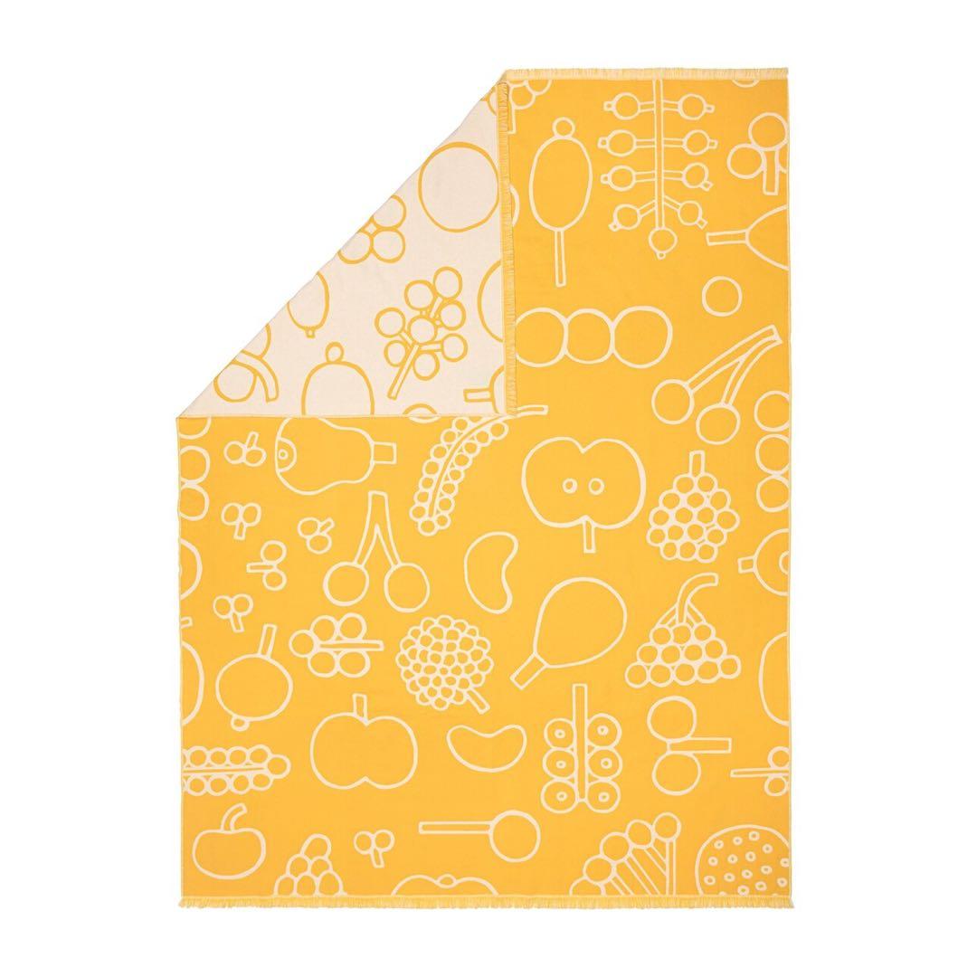 【未使用】 Oiva Toikka Frutta ブランケット